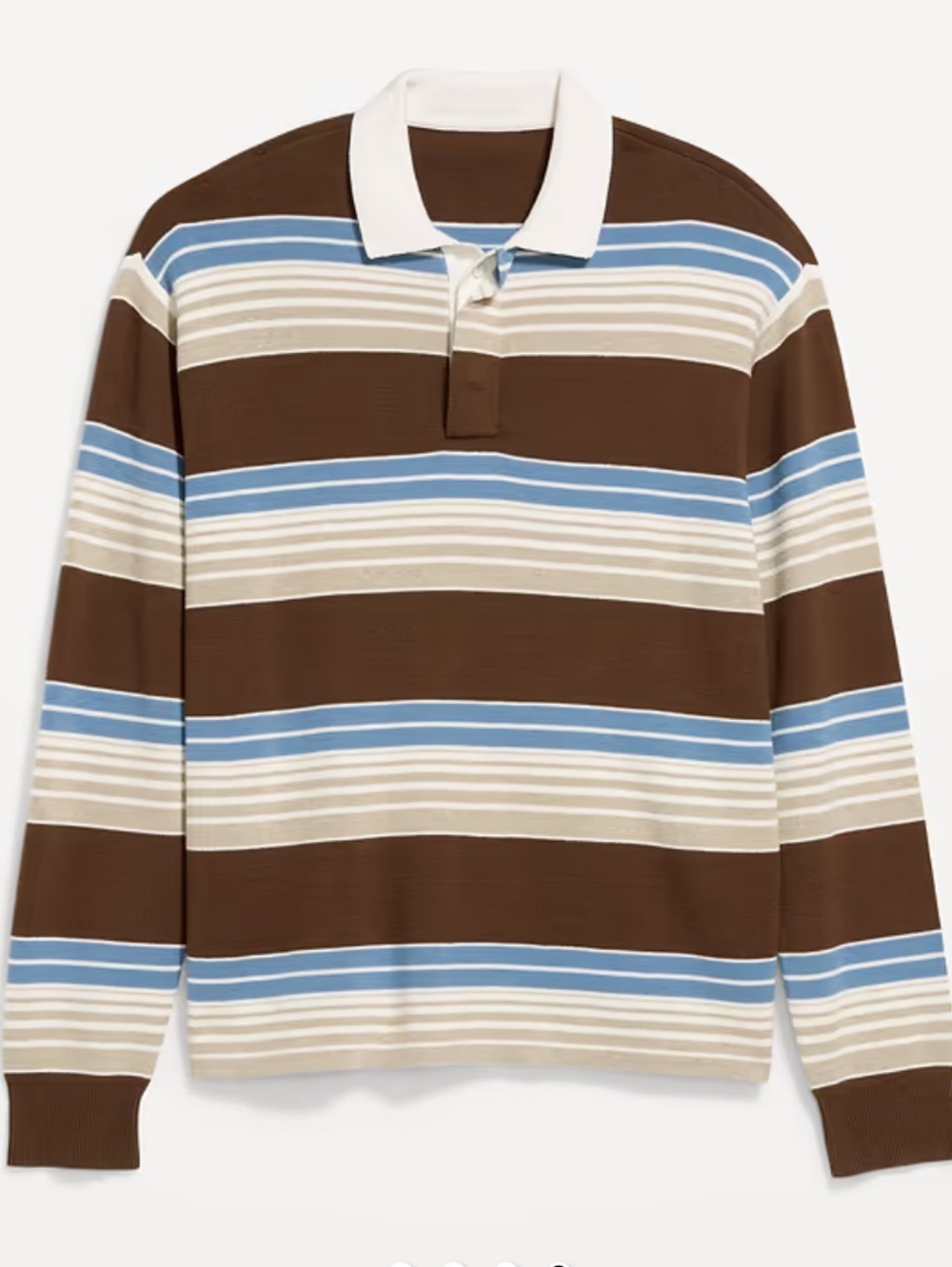 Long-Sleeve Rugby Polo Sz XS